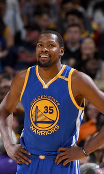 Thompson, Durant lead Warriors to 104-88 win over Celtics